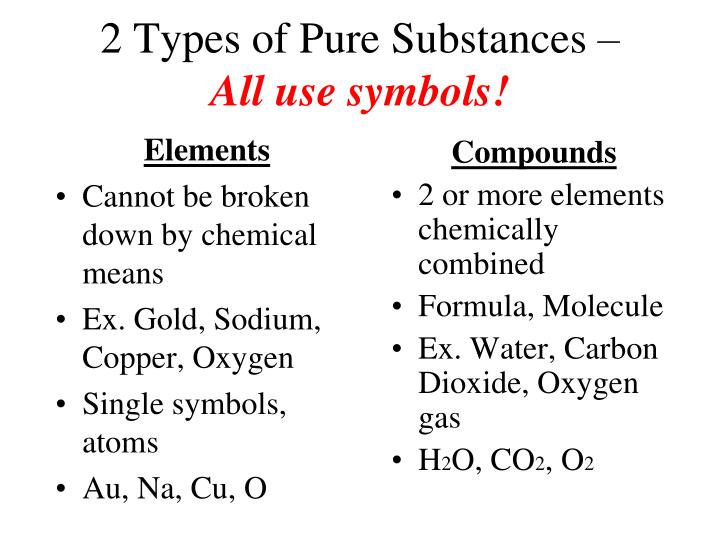 PPT Topics States Of Matter Pure Substances Mixtures Physical And 