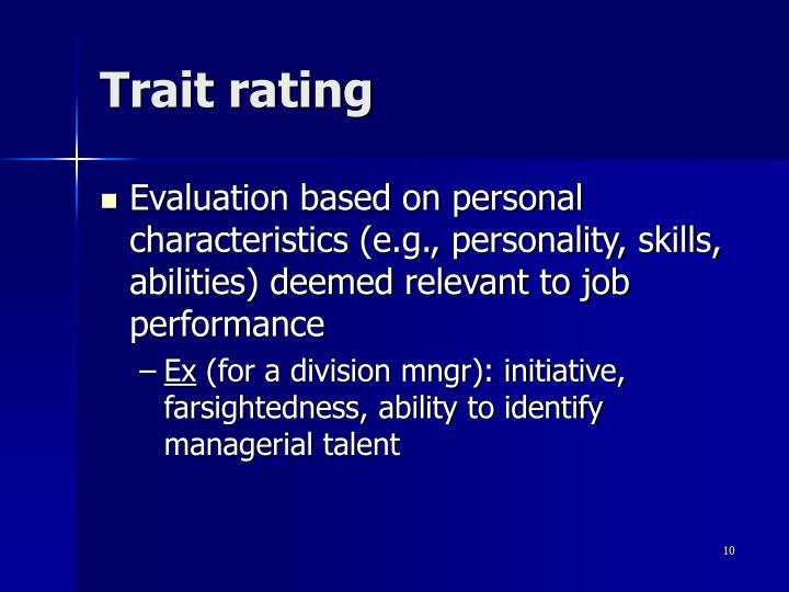 relevant job skills