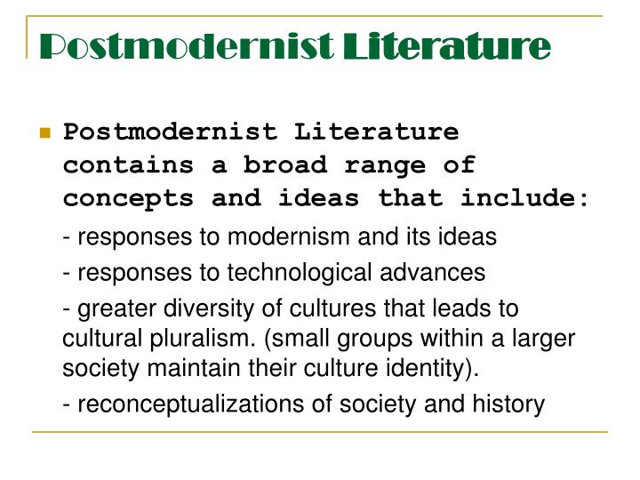PPT Postmodernism PowerPoint Presentation ID1773271