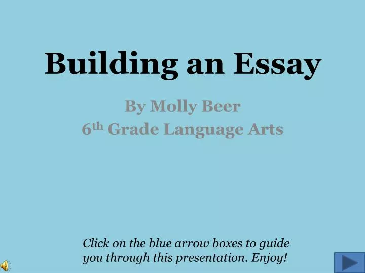 essay building essay building