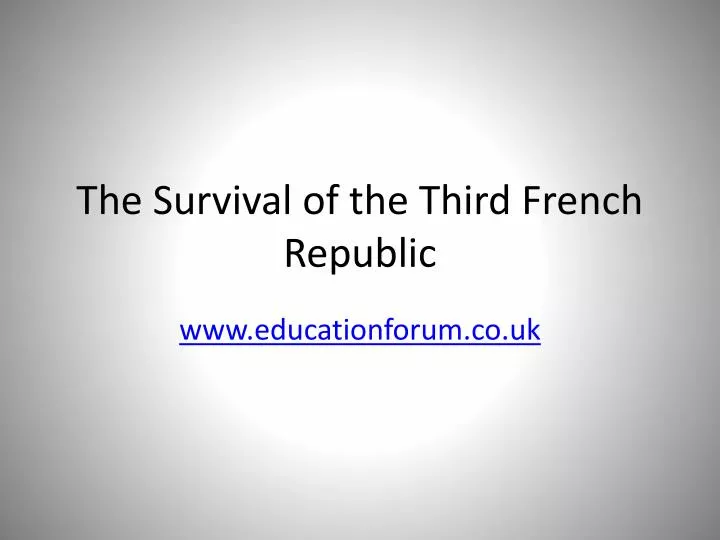 an account for survival of the third french republic This article presents statistical data on business demography in the european union (eu), treating aspects such as the total number of active enterprises in the business economy, their birth rates, death rates, and the survival rate in the business demography domain, the business economy covers. an account for survival of the third french republic This article presents statistical data on business demography in the european union (eu), treating aspects such as the total number of active enterprises in the business economy, their birth rates, death rates, and the survival rate in the business demography domain, the business economy covers.