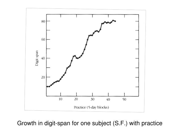 digit span working memory digit span working memory