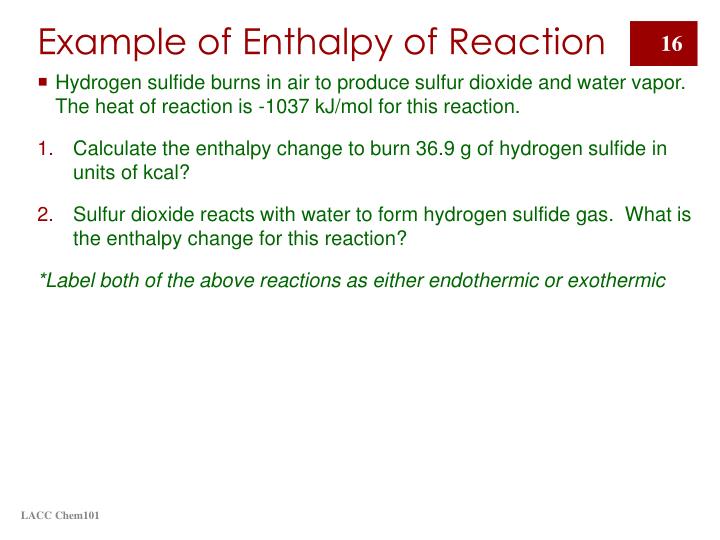 PPT Enthalpy An introduction to Chemical Thermodynamics PowerPoint Presentation ID1794833