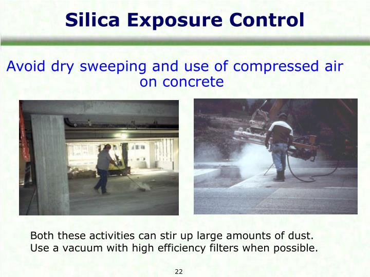 silica exposure silica exposure