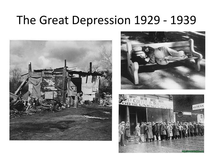 The Great Depression 1929 1939