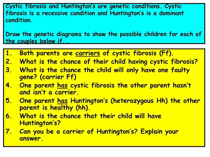 Cystic fibrosis dating each other