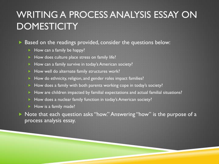 process analysis in writing essays How to write a process analysis essay ehow demand media, 01 nov 2010 writing a process essay - duration: 14:27 ashan r hampton 13,293 views. process analysis in writing essays How to write a process analysis essay ehow demand media, 01 nov 2010 writing a process essay - duration: 14:27 ashan r hampton 13,293 views.