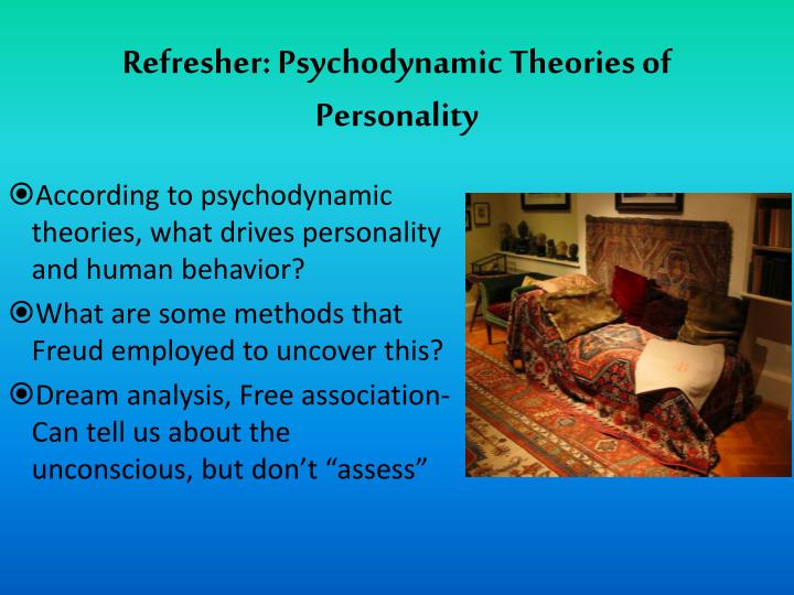 psychodynamic personality theories analysis psychodynamic personality theories analysis