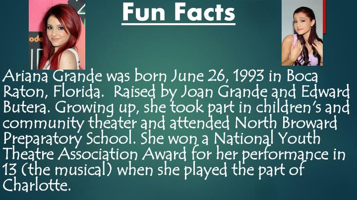 PPT - Ariana Grande- Butera PowerPoint Presentation - ID:1842340