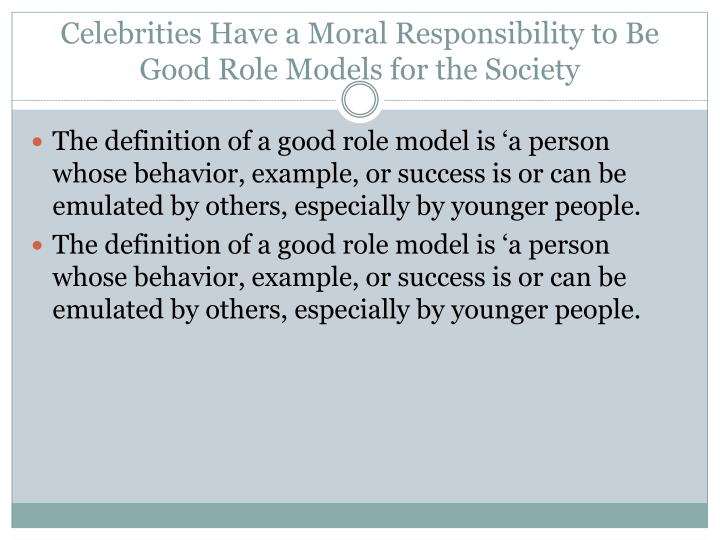 celebrities good role models celebrities good role models