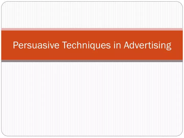 an analysis of the gulf news advertising techniques an analysis of the gulf news advertising techniques