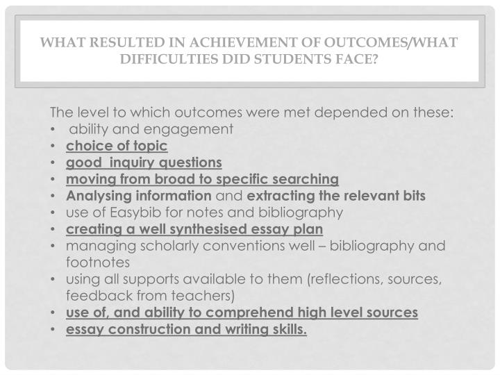 difficulties students face in essay writing Challenges faced by first year students essay the most common challenges that students will face are not only deadline for pre-writing. difficulties students face in essay writing Challenges faced by first year students essay the most common challenges that students will face are not only deadline for pre-writing.