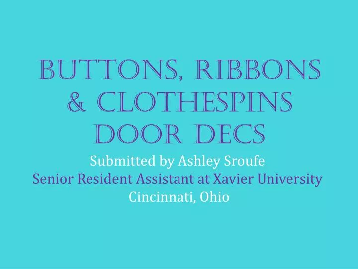 Resident Assistant Essay