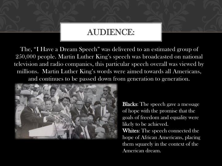 PPT - Martin Luther King: “I Have a Dream Speech” PowerPoint