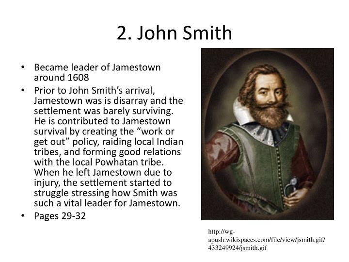John smith essay