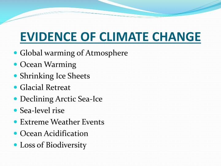evidence for climatic and oceanographic controls evidence for climatic and oceanographic controls