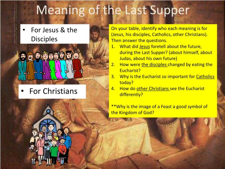 PPT The Last Supper PowerPoint Presentation ID1883887