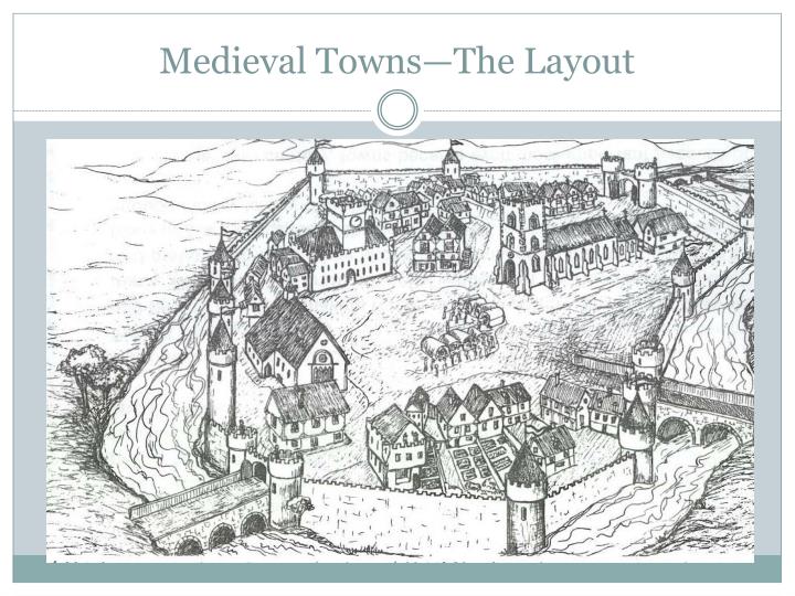 medieval town layout