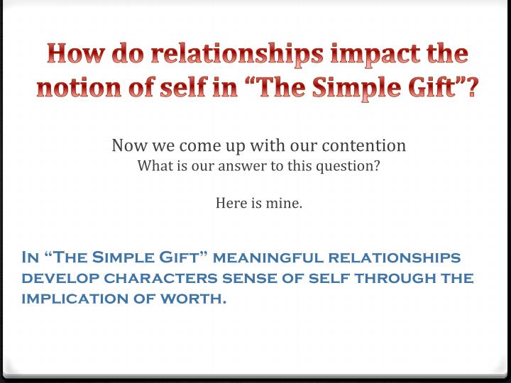 simple gift essay example simple gift essay example
