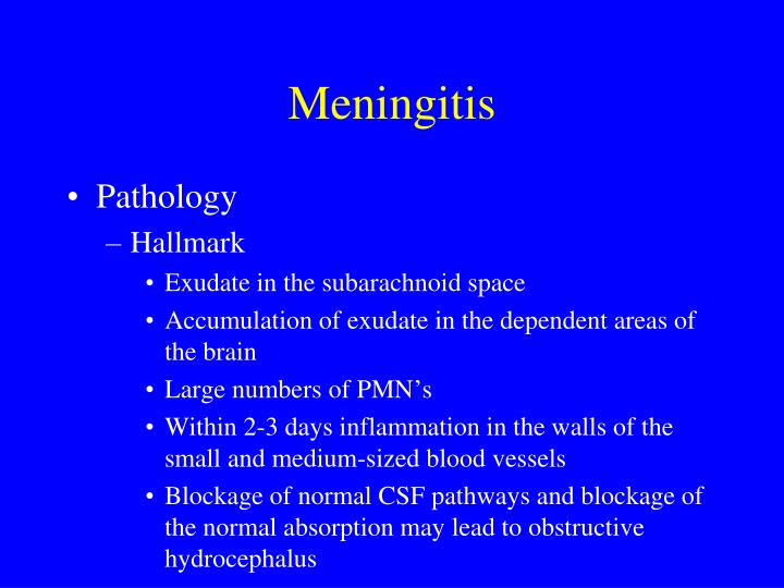 PPT Meningitis and Encephalitis PowerPoint presentation
