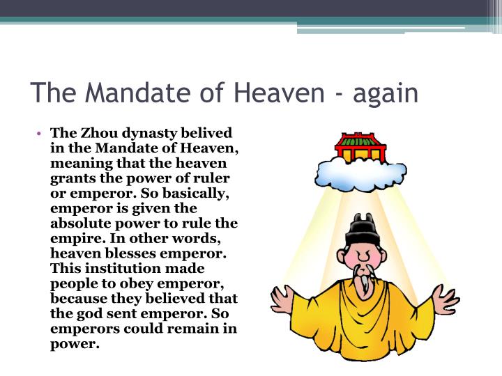 What is the mandate of heaven