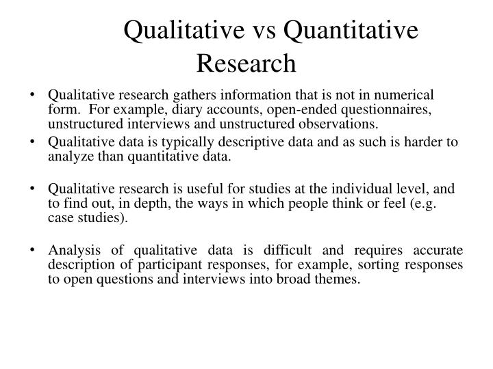 qualitative vs quantitative analysis qualitative vs quantitative analysis