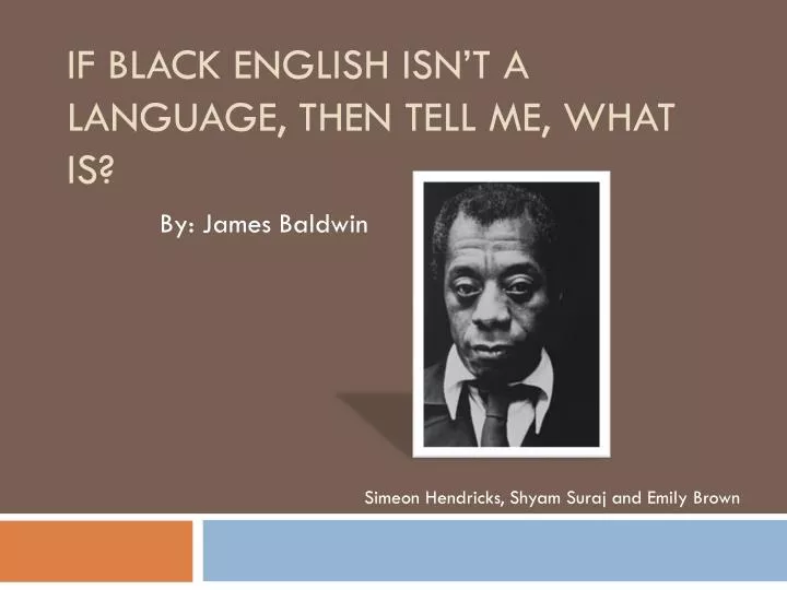 james baldwin essays black english james baldwin essays black english