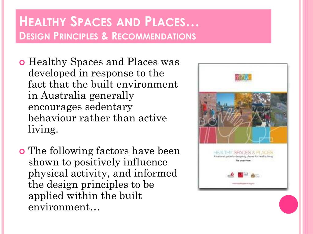 Ppt Physical Activity Promotion A Settings Based Approach