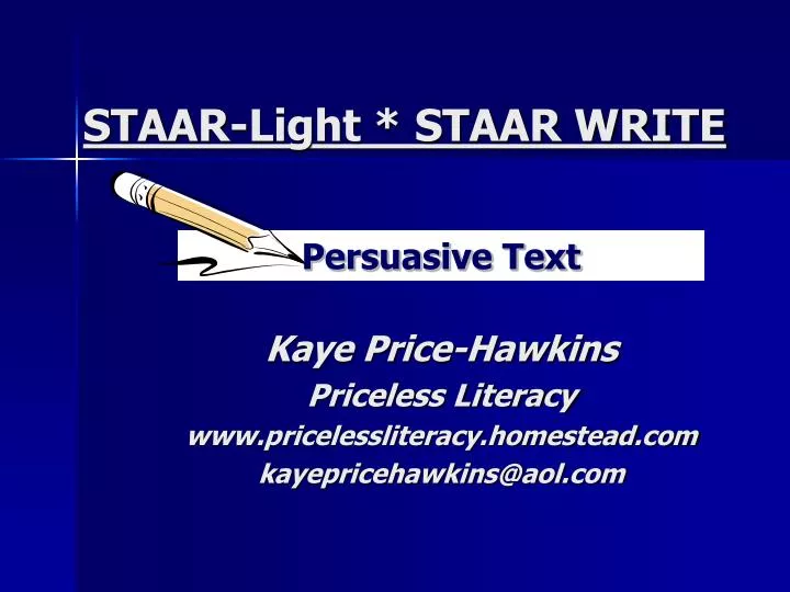 Step up to writing persuasive essay powerpoint