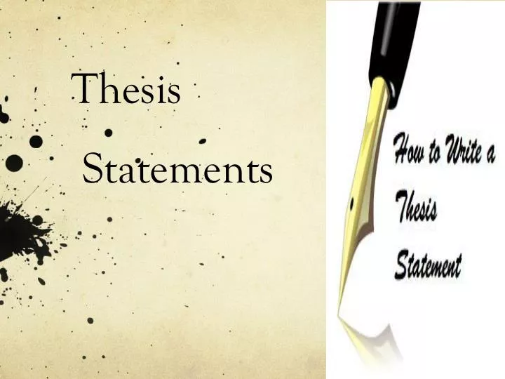 does a thesis go at the end of the introduction does a thesis go at the end of the introduction