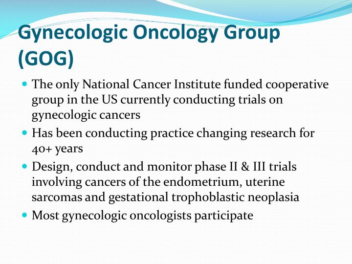 PPT - Gynecologic Oncology Group Protocol GOG-0258 PowerPoint ...