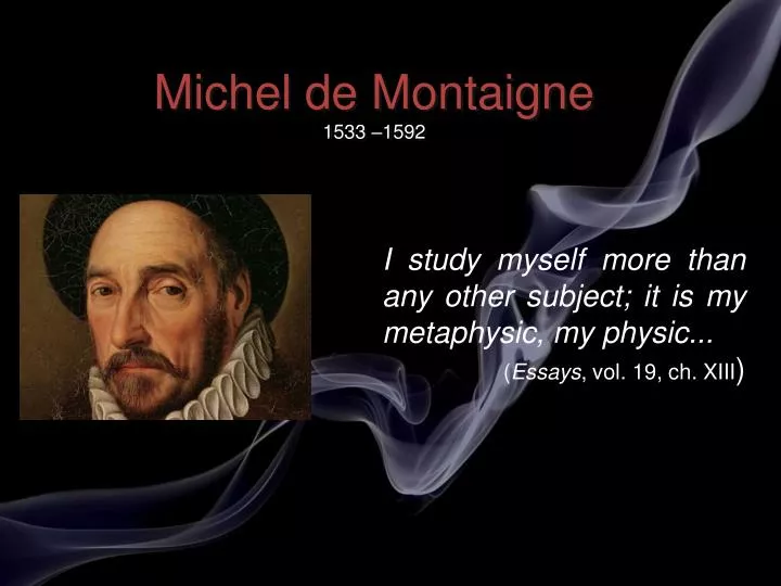 montaigne the essays montaigne the essays