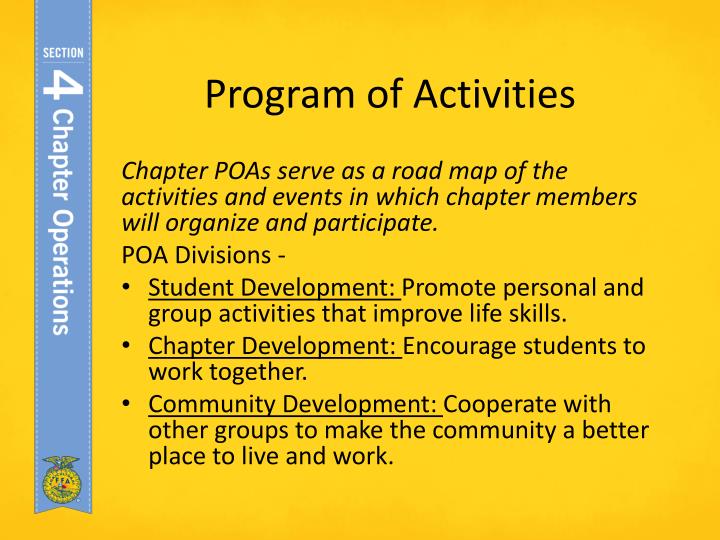 ppt essentials of a successful ffa chapter powerpoint ffa powerpoint template