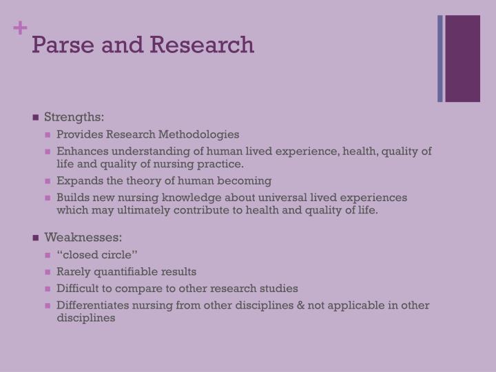 rosemarie parse contributions to nursing rosemarie parse contributions to nursing