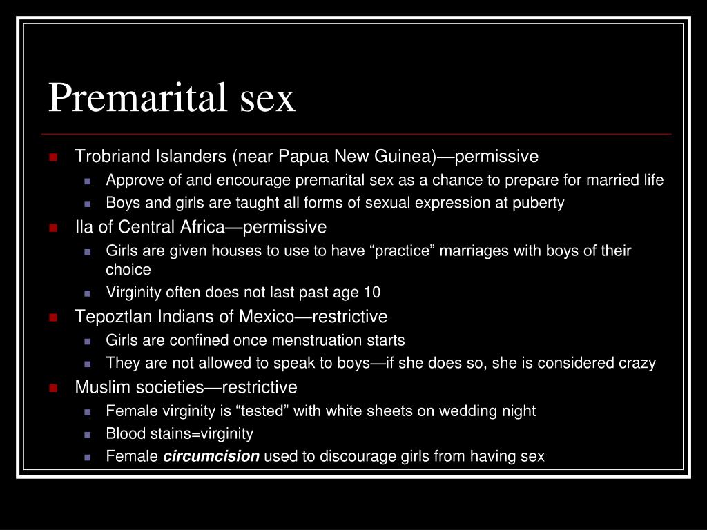 Mutual masturbation helps prevent premarital sex