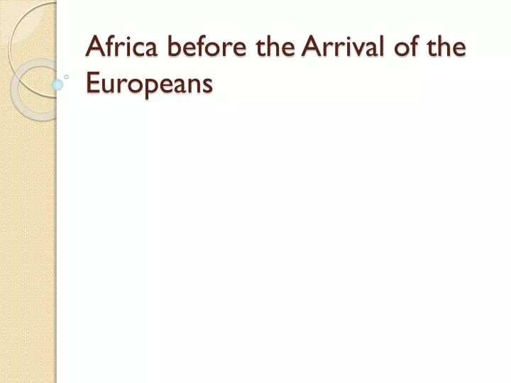 africa earlier than eu advent dissertation topics africa ahead of american advent essay topics