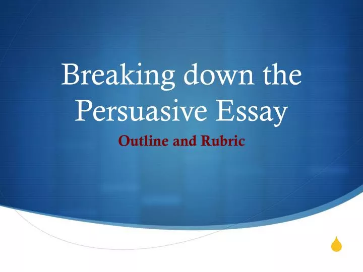 argumentative essay broken down argumentative essay broken down