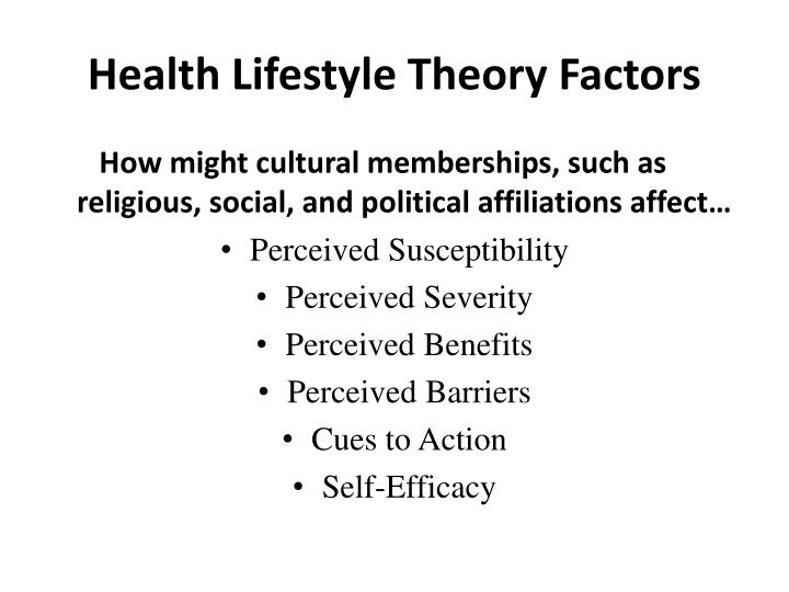 lifestyle theory lifestyle theory