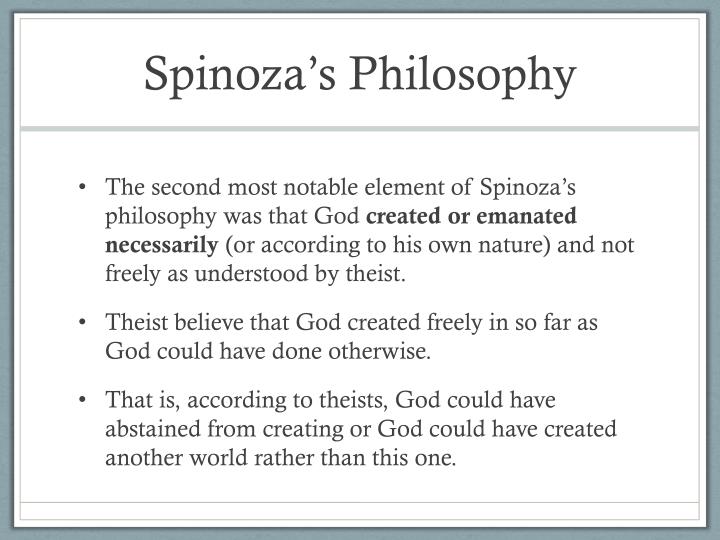 PPT - Baruch Spinoza (Benedict De Spinoza) PowerPoint Presentation - ID ...