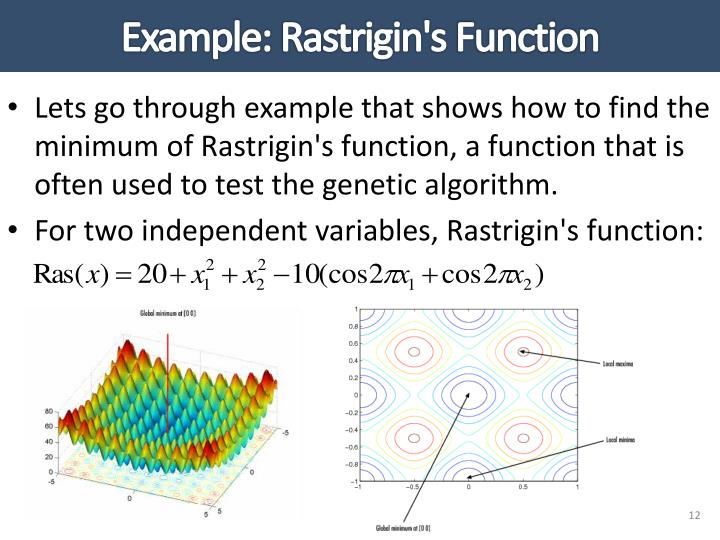 PPT Using Matlab Global Optimization Toolbox for Algorithms