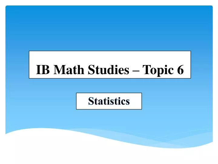 ib maths studies statistics coursework ib maths studies statistics coursework