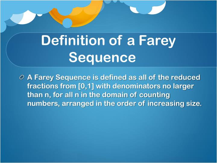 sequence definition sequence definition