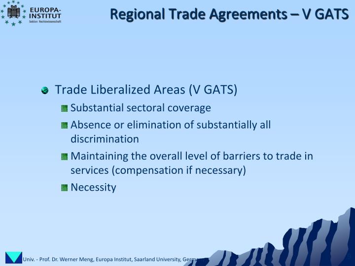 Regional trade agreements information system