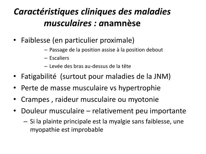 PPT - Maladies Musculaires Et Myasthenie Grave Pierre Bourque ...