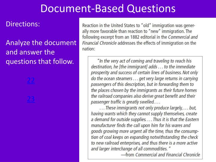 Document based question essay help