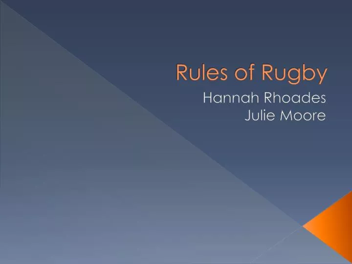 ppt presentation rules