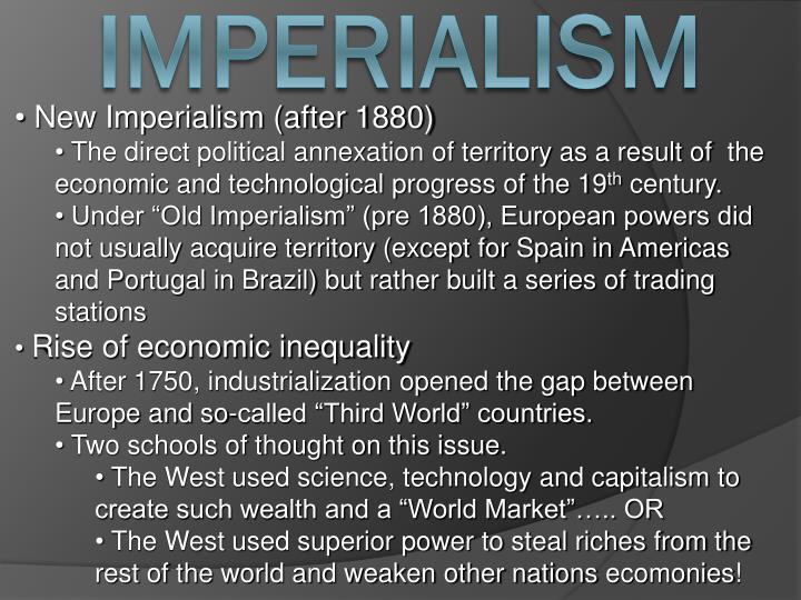 the rise of colonialism and its Colonialism and development reviews and critiques the interference in social and cultural life colonialism can be defined as the long-term foreign control of a territory and its people within the territory that is under control, the development (which is defined as the act of improving by expanding, enlarging or refining that territory) of . the rise of colonialism and its Colonialism and development reviews and critiques the interference in social and cultural life colonialism can be defined as the long-term foreign control of a territory and its people within the territory that is under control, the development (which is defined as the act of improving by expanding, enlarging or refining that territory) of .