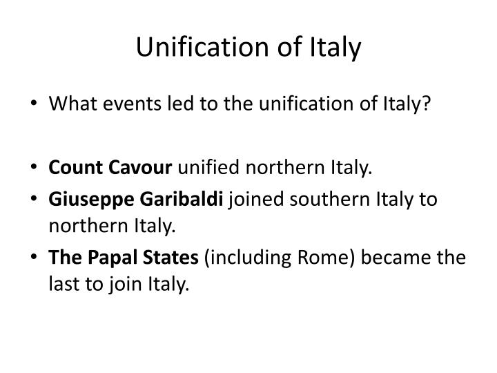 cavour in the unification of italy Italian unification (called in italian the there is no especial reason to think that cavour now envisaged the unification of the rest of italy under. cavour in the unification of italy Italian unification (called in italian the there is no especial reason to think that cavour now envisaged the unification of the rest of italy under.