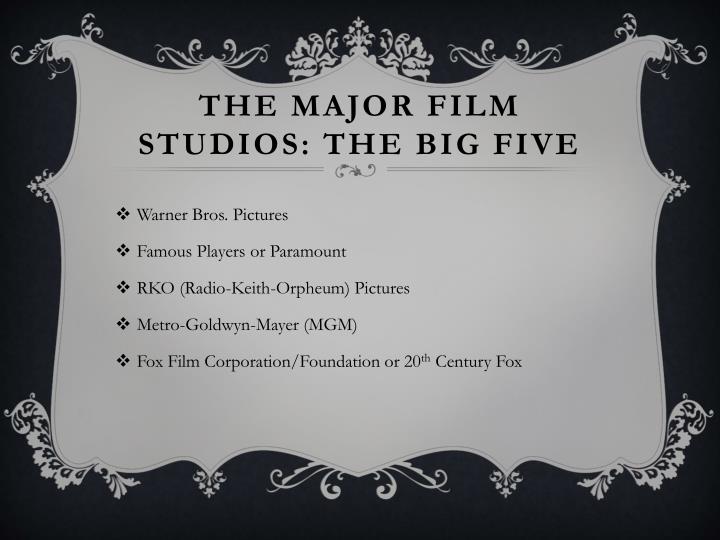 Dissertation film music