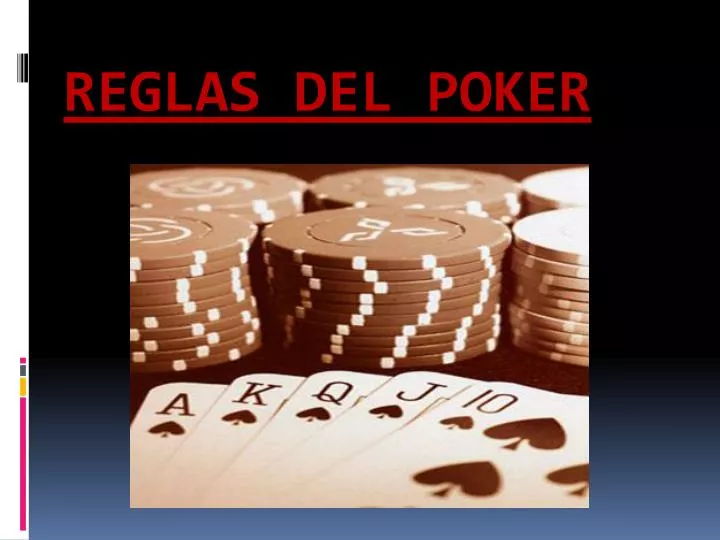 Reglas Del Poker